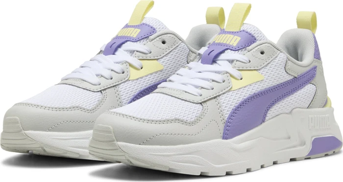 Puma Trinity Lite puma white/lavender alert/glacial grey (Junior)
