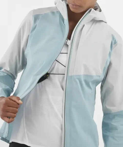 Salomon Bonatti Trail Funktionsjacke arona/gray violet (Damen)