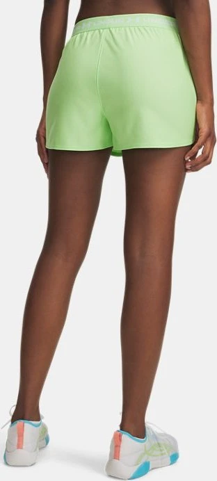 Under Armour Tech Play Up Hose kurz lumos lime/white (Damen)