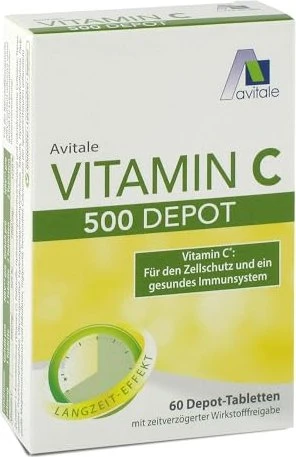 Avitale Vitamin C Depot Tabletten, 60 Stück