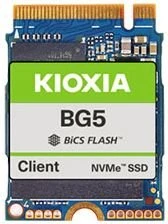 KIOXIA BG5 Client SSD 256GB, M.2 2230 / M-Key / PCIe 4.0 x4