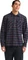 Jack Wolfskin Baja Flannel Hemd langarm check dark navy (Herren) Vorschaubild