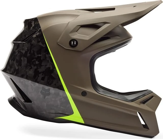Fox Racing Rampage RS Splice Fullface-Helm military green