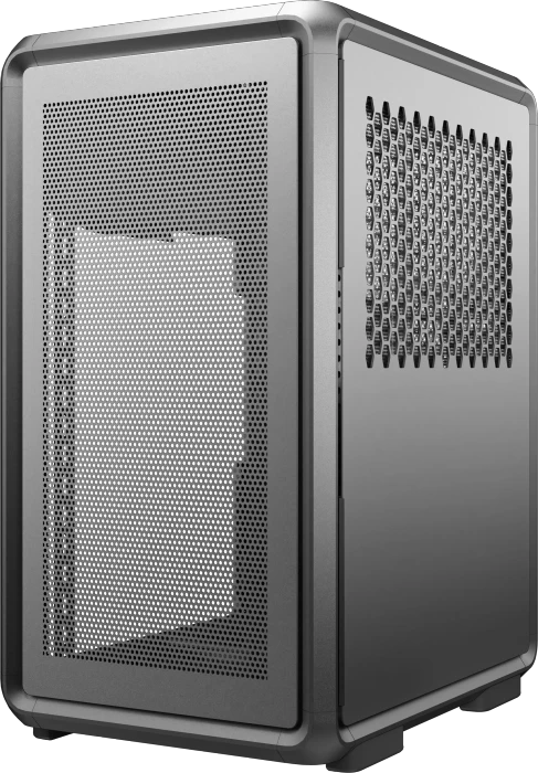 Cooler Master MasterFrame 400 Mesh, silber, Glasfenster
