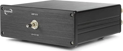 Dynavox AMP-S III Verstärker/Boxen-Umschalter schwarz