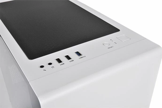 Thermaltake S100 TG Snow Edition, weiß, Glasfenster