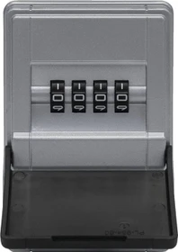 ABUS KeyGarage 727 Mini zur Wandmontage Schlüsselkasten, schwarz/silber, mechanische Zahlenkombination