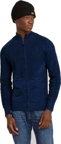 G-Star 3D Biker Zip Through Knitted Strickjacke imperial blue/salute (Herren)
