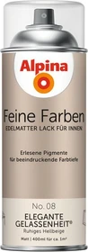 Alpina Farben Feine Farben Sprühlack No. 08 Elegante Gelassenheit innen hellbeige edelmatt, 400ml