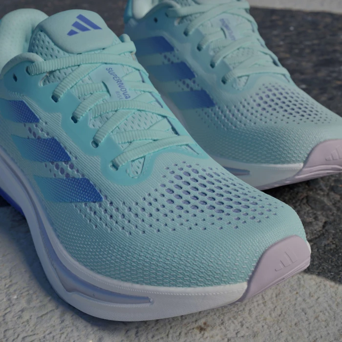 adidas Supernova Rise semi flash aqua/cobalt blue/blue spark met. (Damen)