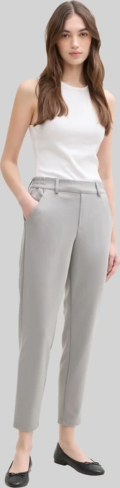 Tom Tailor Relaxed Fit mit elastischem Bund Hose grau (Damen)