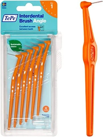 TePe Angle Interdentalbürste orange, 6 Stück