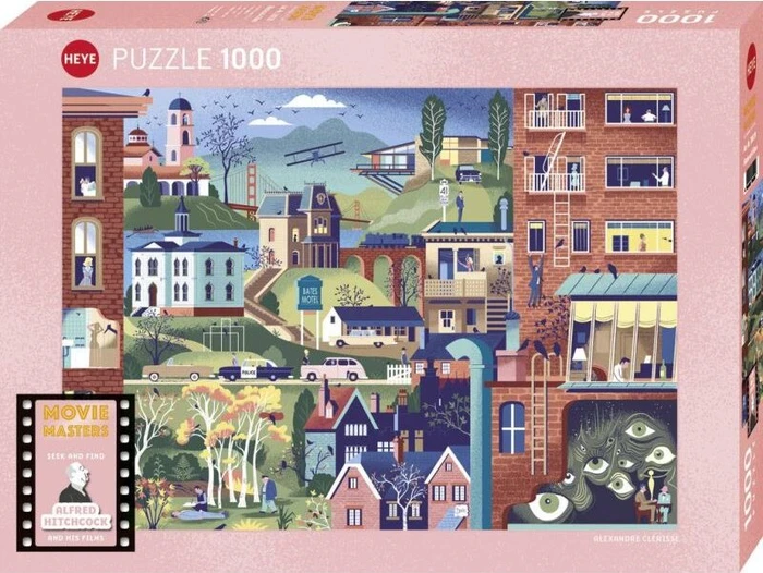 Heye Puzzle Movie Masters Hitchcock Films
