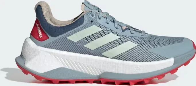 adidas Terrex Soulstride Ultra magic grey/linen green/pure ruby (Herren)