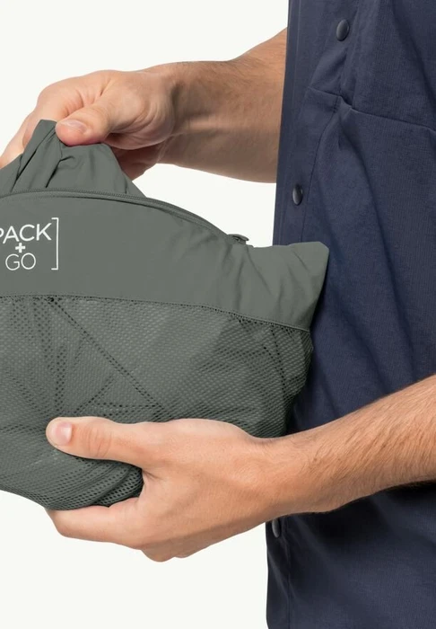 Jack Wolfskin Pack&Go Shell Funktionsjacke gecko green (Herren)