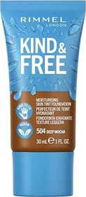 Rimmel Kind & Free Moisturising Skin Tint 504 deep mocha, 30ml
