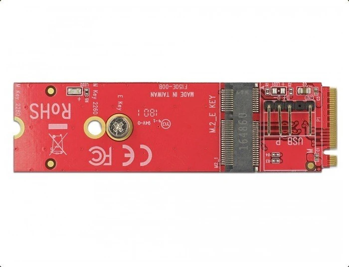 DeLOCK M.2 PCIe -> M.2 PCIe/USB