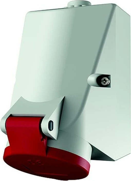 Mennekes Wanddose TwinCONTACT 16A 4p 6h 400V IP44