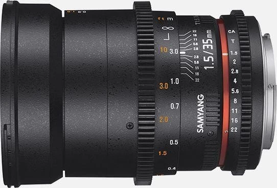 Samyang 35mm T1.5 VDSLR AS UMC II für Canon EF
