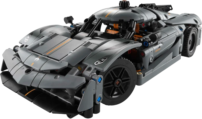 LEGO Technic - Koenigsegg Jesko Absolut Supersportwagen in grau