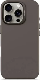 Decoded AntiMicrobial Silicone Back Cover für Apple iPhone 16 Pro Phantom Black
