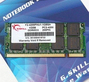 G.Skill SA Series SO-DIMM 256MB, DDR2-533, CL4