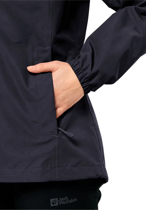 Jack Wolfskin Stormy Point 2L Funktionsjacke graphite (Damen)
