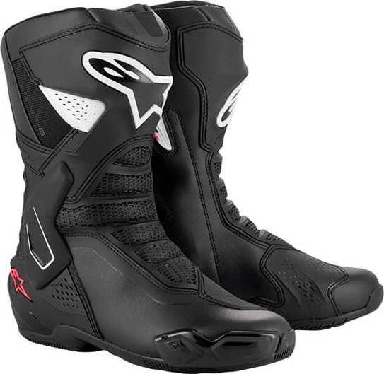 Alpinestars Stella SMX-6 V3 Motorradstiefel schwarz/weiß/rosa