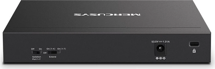 Mercusys Desktop Gigabit Switch, 8x RJ-45, 65W PoE+