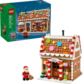 LEGO Weihnachtliches Lebkuchenhaus