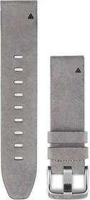 Garmin Ersatzarmband QuickFit 20 Leder grau