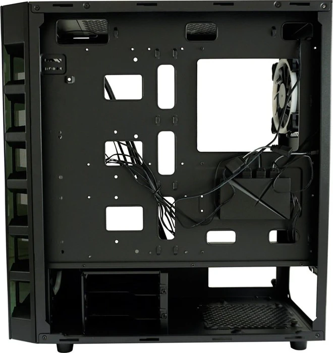 LC-Power Gaming 709B Solar_System_X, Glasfenster