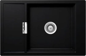 Schock Mono D-100XS Unterbau Becken reversibel polaris inkl. Schneidebrett