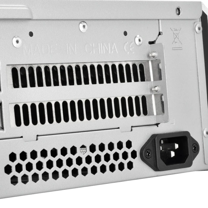 SilverStone Fortress FTZ01, silber, Mini-ITX