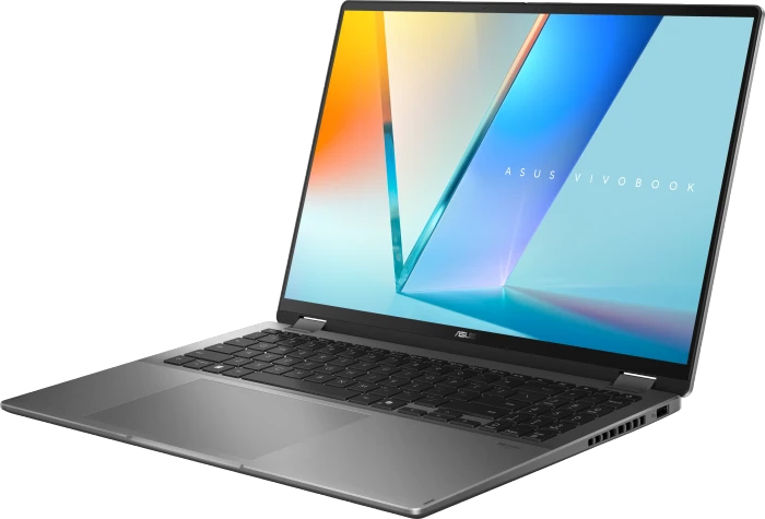 ASUS VivoBook S 16 Flip TP3607AA-SI058W, Matte Gray, Core Ultra 9 386H, 32GB RAM, 1TB SSD, DE