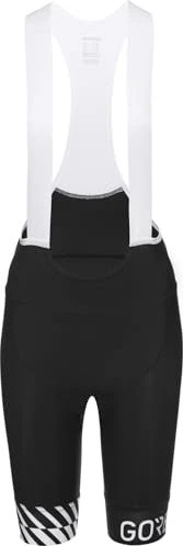 Gore Wear Swiftride Optical Bibshorts Fahrradhose kurz schwarz (Damen)