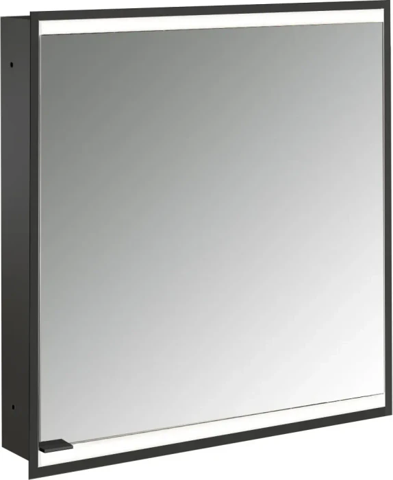 Emco Prime 2 Facelift LED-Lichtspiegelschrank 60cm mit 1 Tür, Unterputzmodell