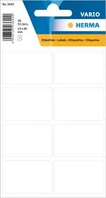Herma Vielzwecketiketten, 25x40mm, weiß, 10er-Pack (560 Etiketten)