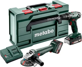 Metabo Combo Set 2.4.3 18V Akku-Maschinenset inkl. Koffer + 2 Akkus 2.0/4.0Ah