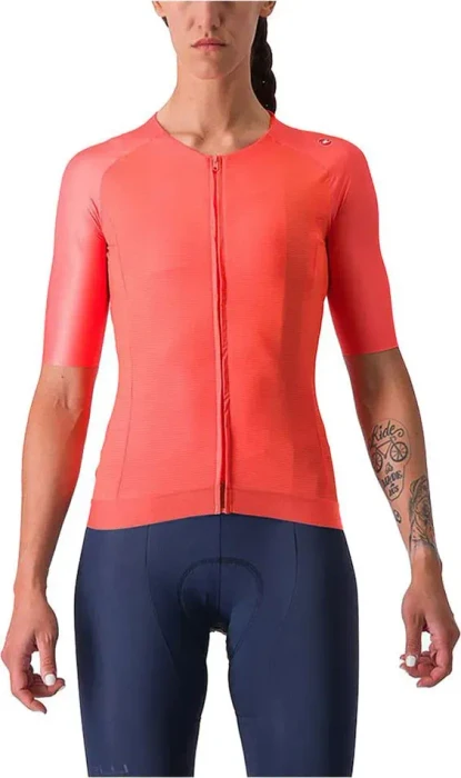 Castelli Aero Pro 7.0 Trikot kurzarm brilliant pink (Damen)