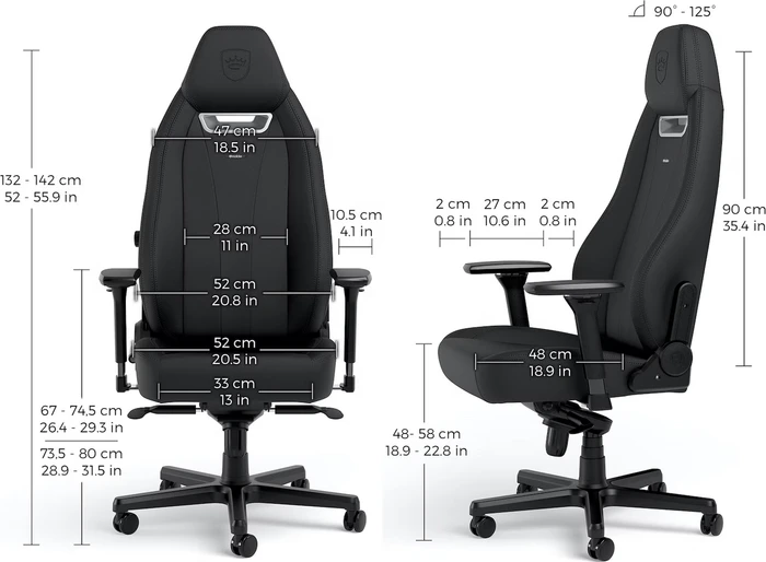 noblechairs Legend Black Edition Gamingstuhl, schwarz