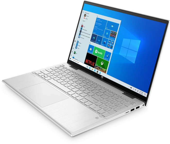 HP Pavilion x360 15-er0032ng, Natural Silver, Core i3-1125G4, 8GB RAM, 256GB SSD, DE