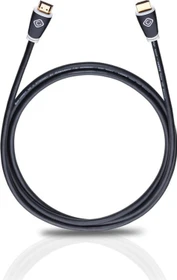 Oehlbach Easy Connect High Speed mit Ethernet HDMI 1.4 Kabel schwarz, 1.50m