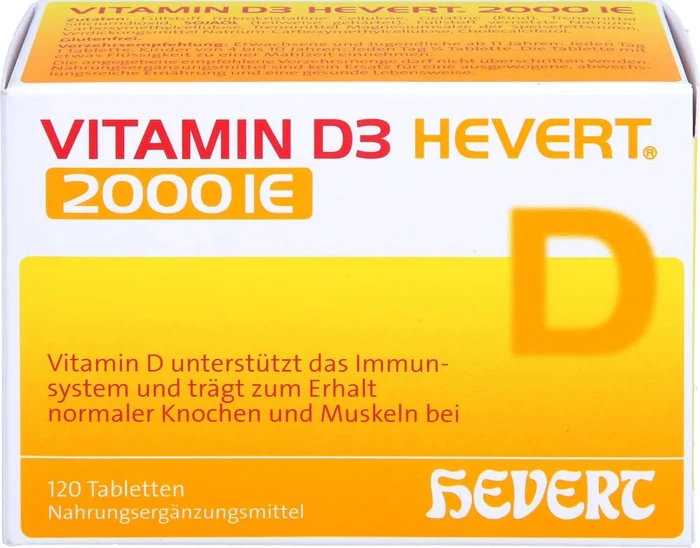 Vitamin D3 Hevert 2000 I.E. Tabletten