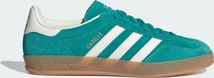 adidas Gazelle Indoor pure teal/off white/gold metallic
