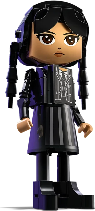 LEGO Wednesday - Wednesday Addams Baufigur