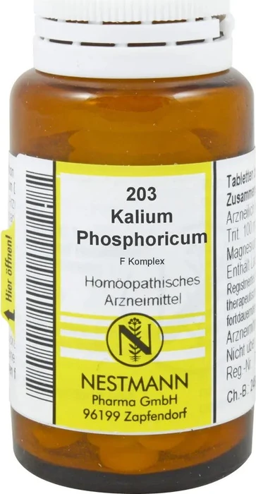 Nestmann Kalium Phosphoricum F Komplex Nr. 203 Tabletten, 120 Stück
