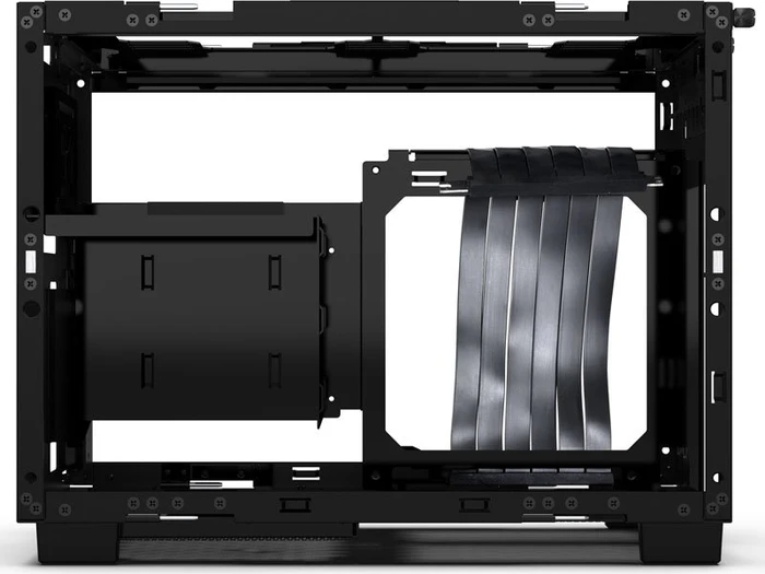 Lian Li Q58, schwarz, PCIe 3.0, Glasfenster, Mini-ITX