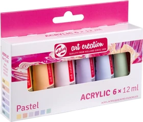 Royal Talens Art Creation Pastel Acrylfarben, 6 Farben, 12ml