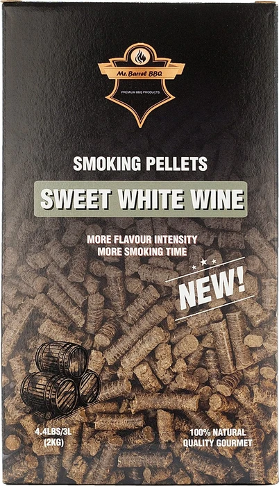 Mr. Barrel BBQ Smoking Pellets Red Wine Räucherpellets, 2kg